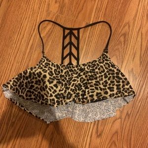 Victoria’s Secret PINK Cheetah Bikini Top
